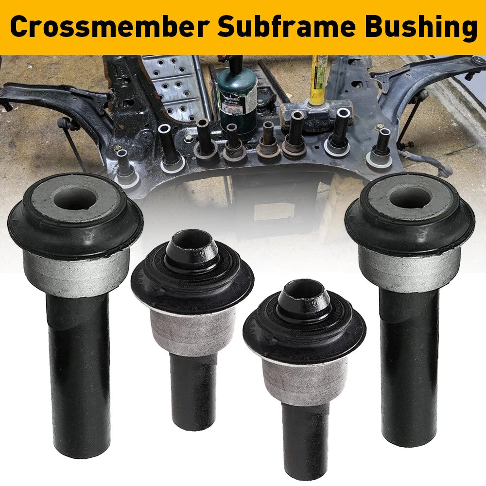 4pcs For Nissan Rogue 08-15 Front Bushing Engine Cradle Subframe Crossmember US 6B93BC-57