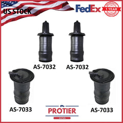 Front & Rear Air Suspension Spring 4PCS Set Fit 1995-2002 LandRover RangeRover 6B93BC-57
