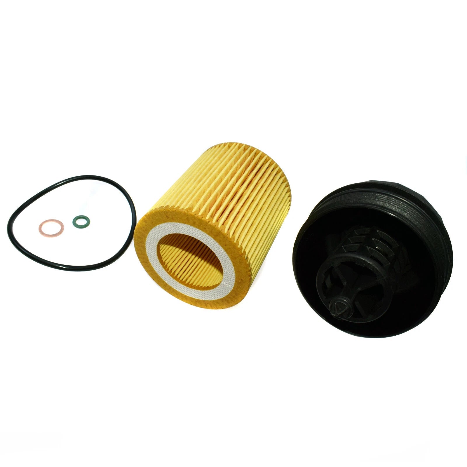 Engine Oil Filter & Cap For BMW E60 E90 E92 F10 E82 E83 X5 Z4 HU816X 11427525334 6B93BC-57