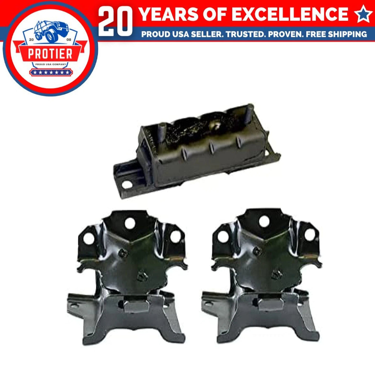 Fits 2002-2006 Chevrolet Avalanche 2500 8.1L Engine Motor & Transmission Mount 6B93BC-57