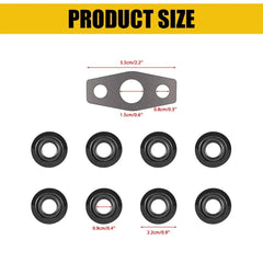 For Chevrolet Silverado 1500 5.3L 1999-2013 6.0L Engine Valve Gasket Cover Set 6B93BC-57