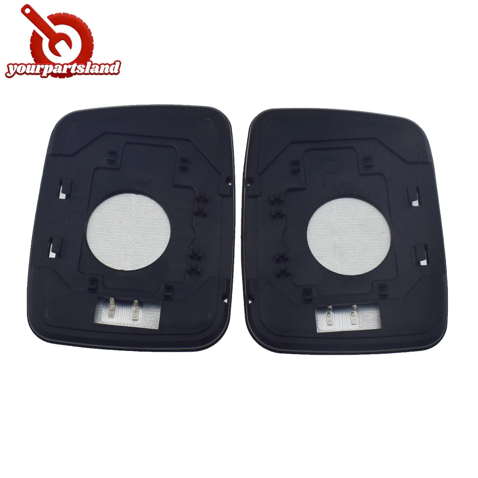 2pcs Left Right Mirror Glass Heated w/ Backing Plate for NISSAN X-TRAIL 01-07 6B93BC-57