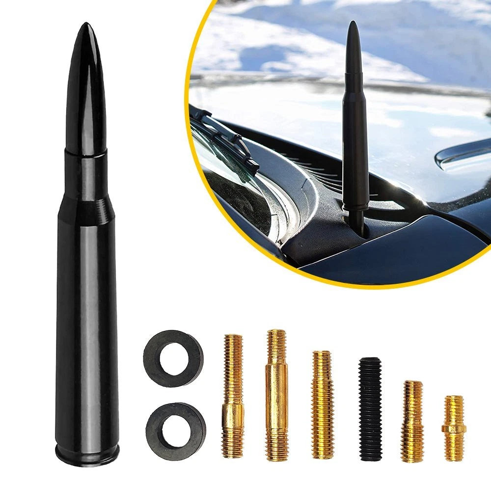 Bullet Antenna Mast BLACK for Dodge RAM 1500 2500 3500 2010 2011 2012 - 2019 EOA 6B93BC-57