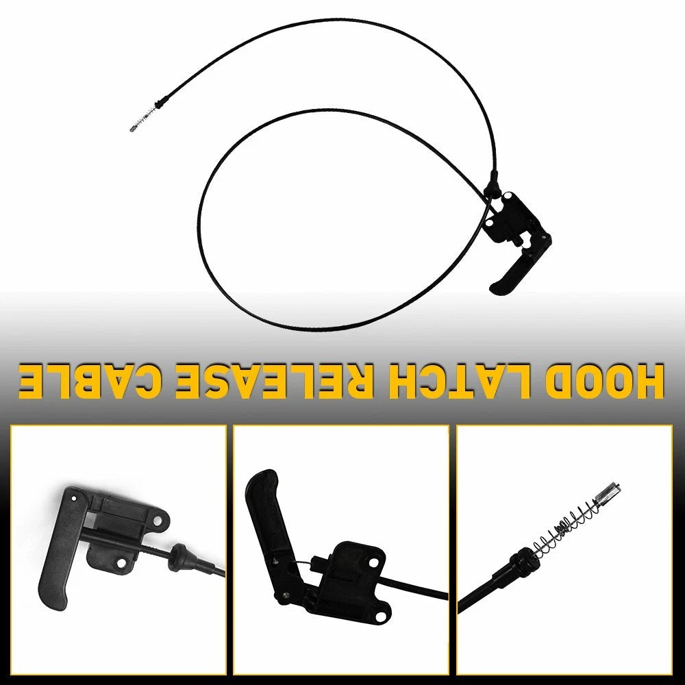 Hood Release Cable for 1995-2001 Chevy Blazer S10 Truck GMC Jimmy 15732159 A 6B93BC-57