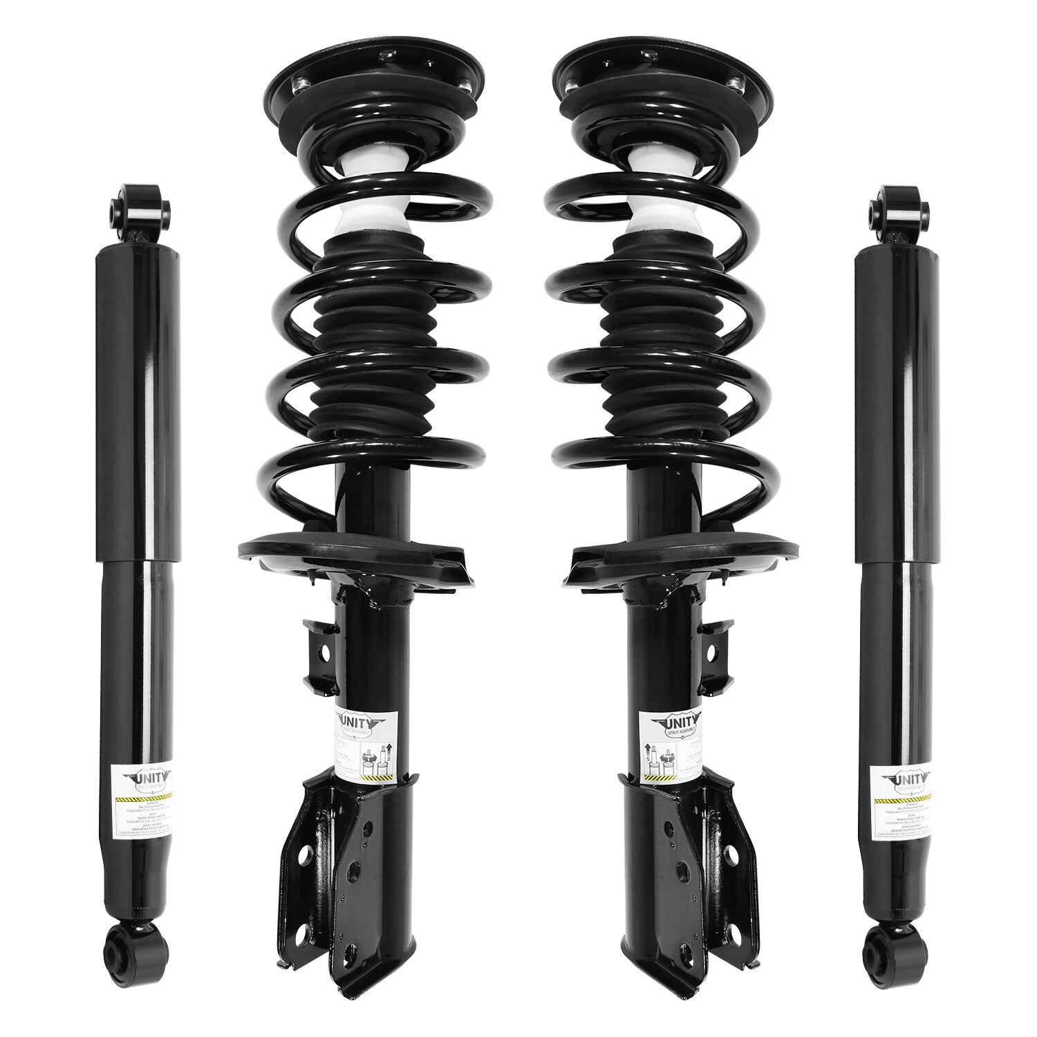 Front & Rear Complete Strut Assembly Shock Kit for 2007-2009 Cheverolet 6B93BC-57