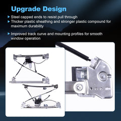 For 2006-2008 Lincoln Mark LT Front LH RH Power Window Regulator With Motor 6B93BC-57