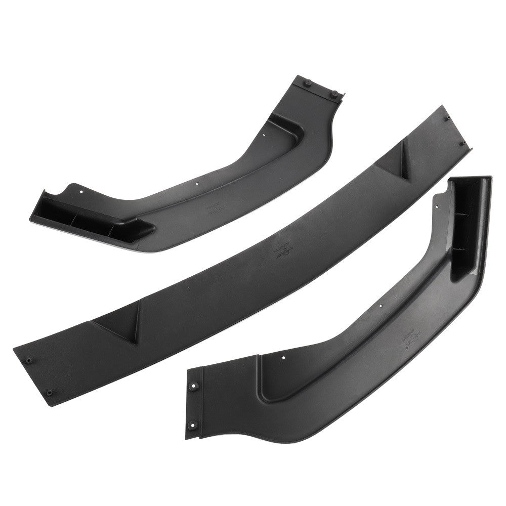 Front Bumper Lip Trim Spoiler Fits 2014-2017 Infiniti Q50 Base Painted Black KOEEP