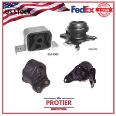 Engine Mount SET Compatible for 2002-2006 HondaCR-V 2.4L 6B93BC-57