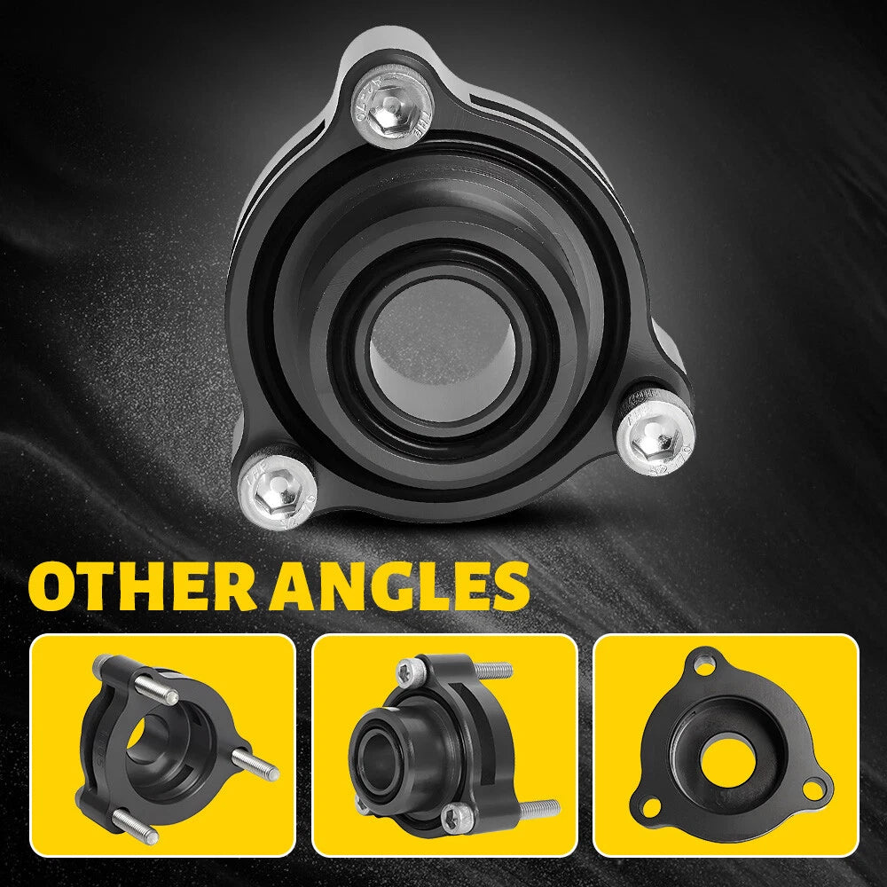 Turbo Blow Off Valve BOV Black For 2019-2023 Chevy Silverado GMC Sierra 2.7L EOA 6B93BC-57