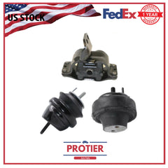 Engine Motor Mount 3PCS Set fit 1999-2003 Ford Windstar 3.8L 6B93BC-57