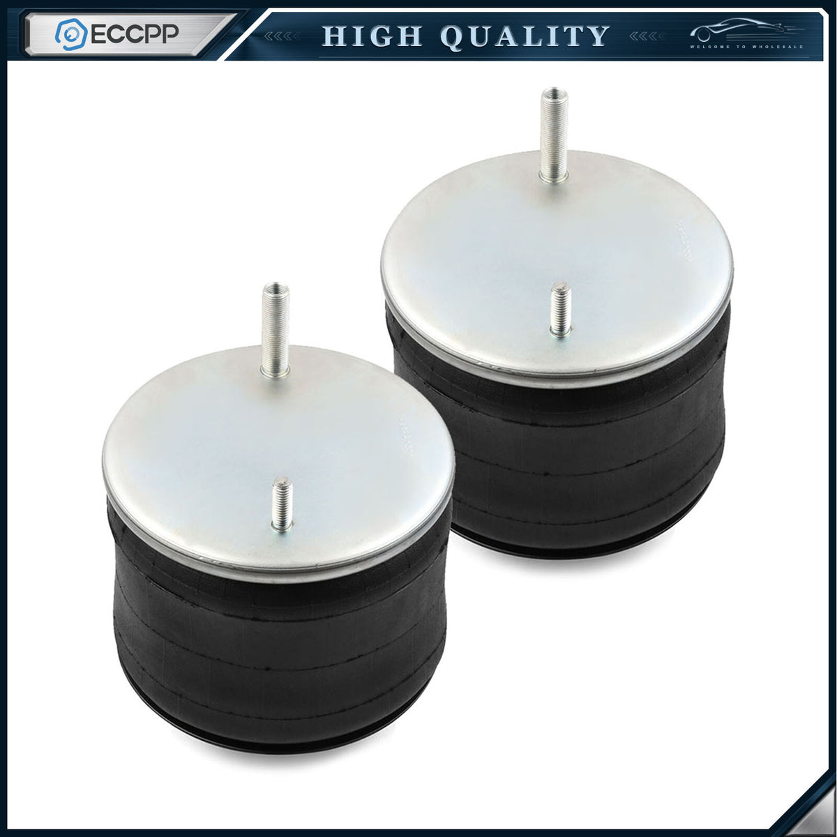 Pair Air Suspension Air Bags W01-358-9422 For SAF Holland Goodyear 1R11-028