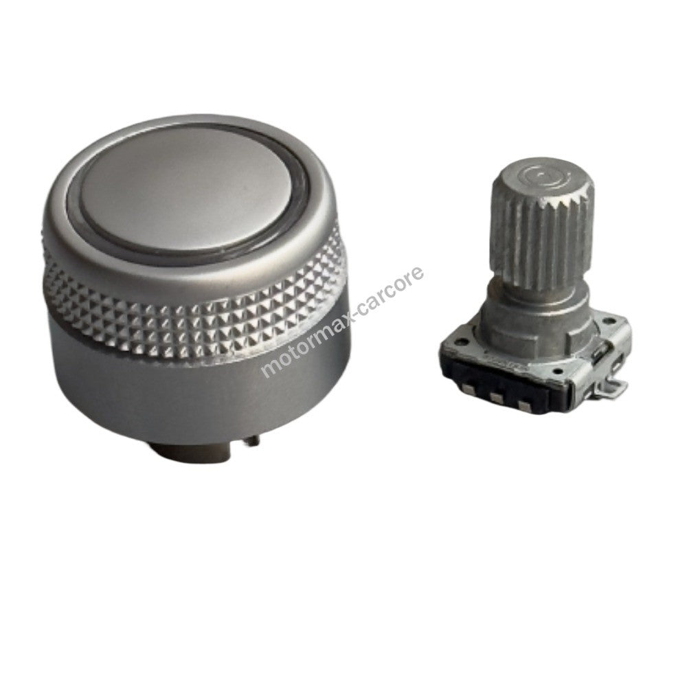 4G0919070 MMI Radio Volume Adjustment Knob w/Shaft for Audi 2012-2016 A6 C7 A7 6B93BC-57