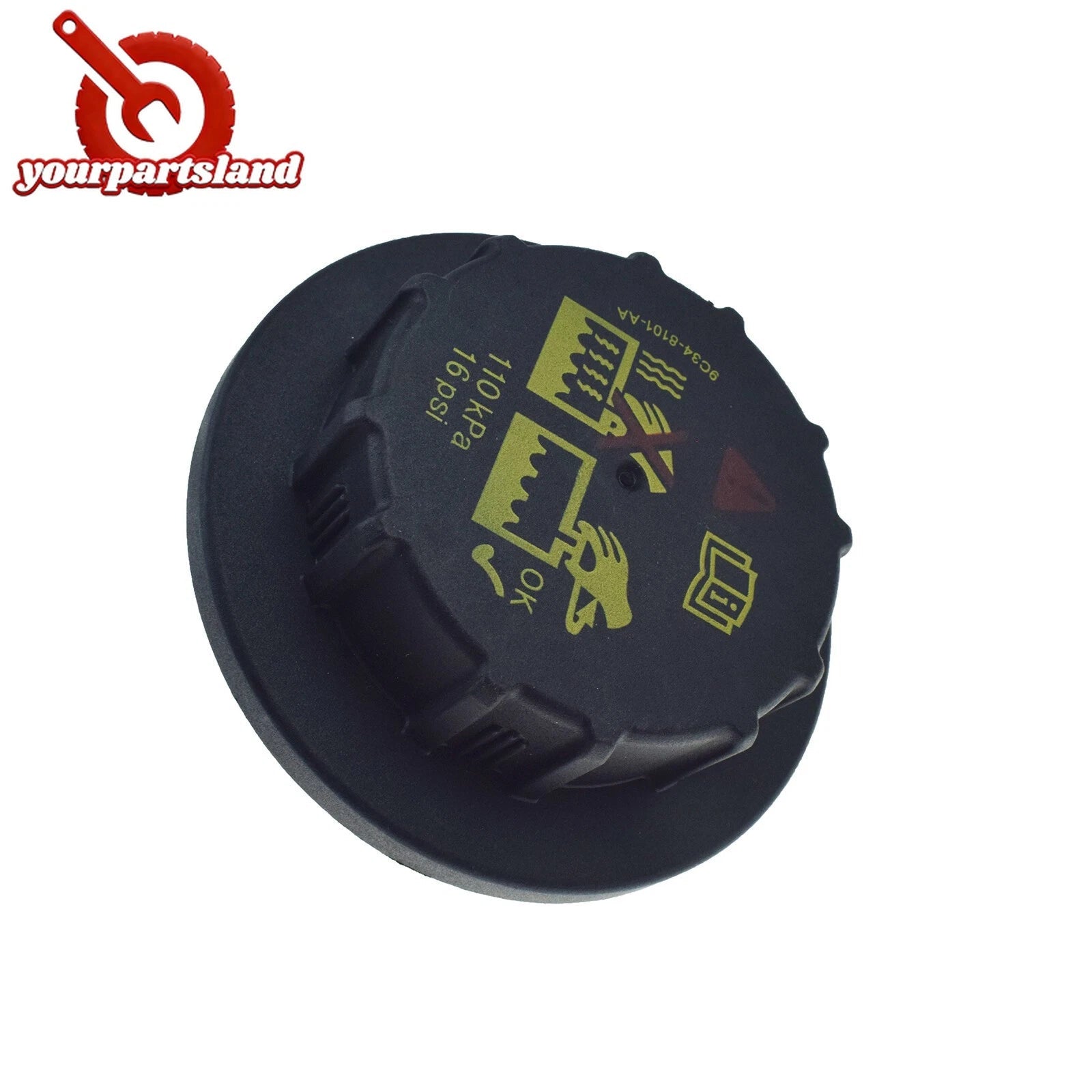Coolant Reservoir Radiator Cap For Ford Mustang F150 Lincoln Mercury 9C3Z-8101-B 6B93BC-57