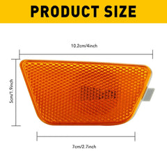Amber Lens Front Bumper Side Marker Lights For 2011-15 Chevy Chevrolet Cruze EOA 6B93BC-57