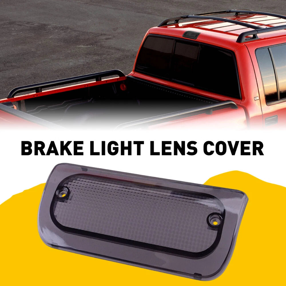 Smoke 3rd Third Brake Lamp Light Lens For 1994-04 S-10 Chevrolet Extended Cab 6B93BC-57