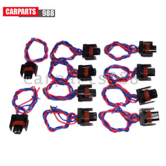 Set of 10 For Ford F-250 Fuel Pressure Regulator Pigtail Wire Harness Connector 6B93BC-57