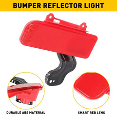 Red Left Rear Bumper Lamp Reflector Case 33555-T1W-A01 for Honda 2015-2016 CRV 6B93BC-57