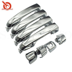 Chrome Front Rear Left Right Outside Door Handle For 4Runner 2010-18 69211-60090 6B93BC-57