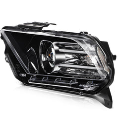 For Ford Mustang 2013 2014 Headlight Assembly Black Housing Front Left Side KOEEP