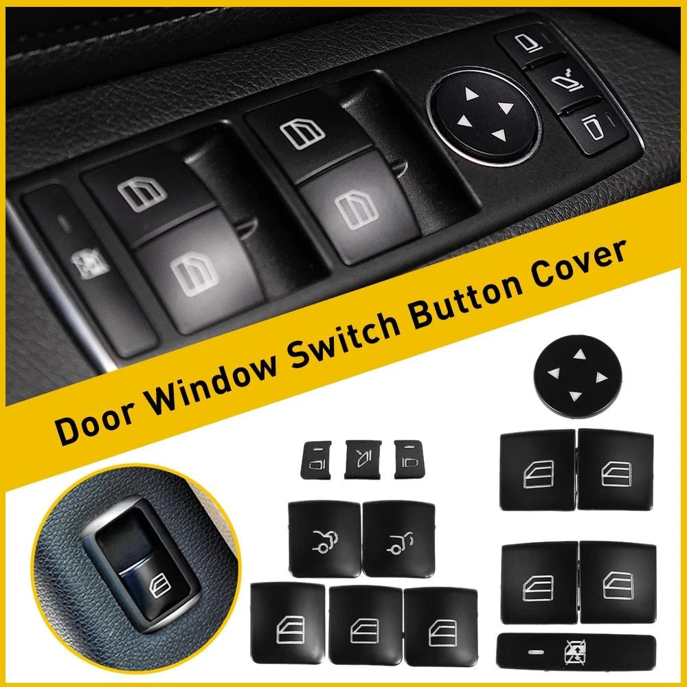 Fit for Mercedes-Benz GLA250 2014-2017 Door Window Switch Button Sticker 14/lot 6B93BC-57