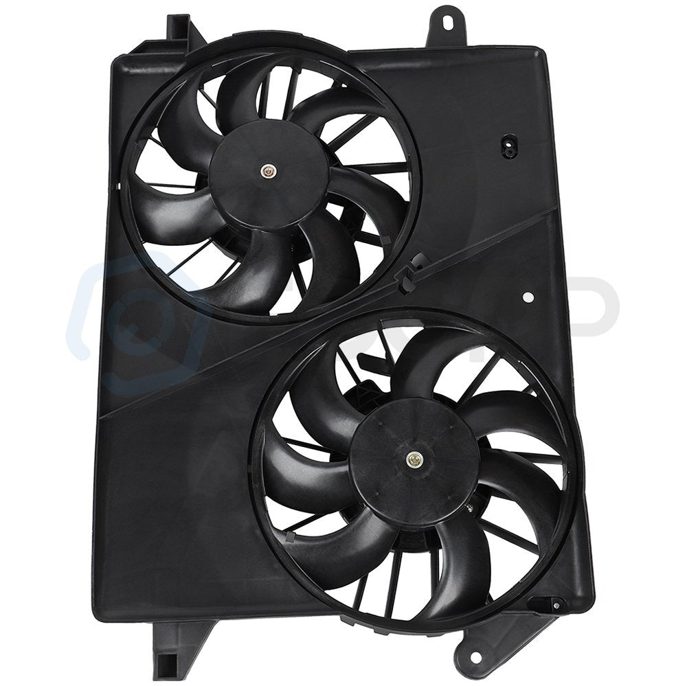 Radiator Condenser Cooling Fan Assembly For 2008 2009 2010 Dodge Challenger 6B93BC-57