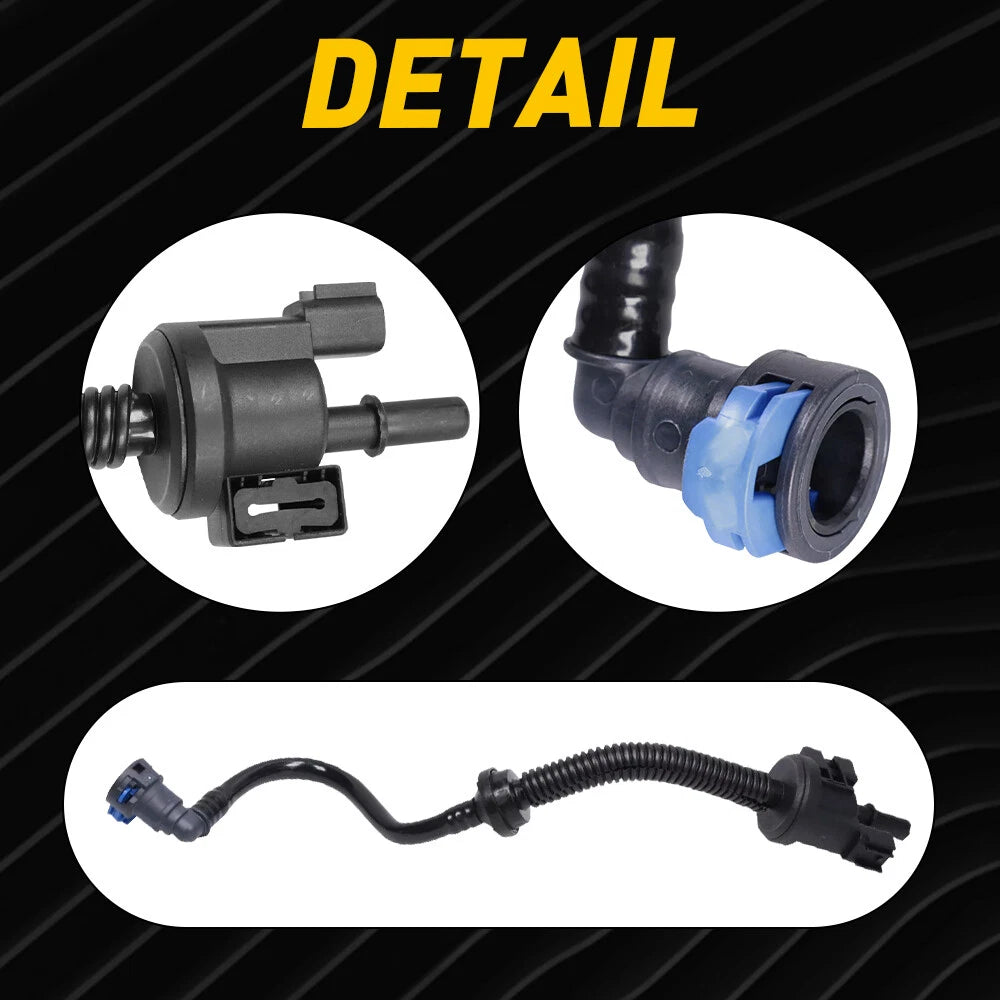 Fuel Vapour +Purge Hose Solenoid for 15-20 Ford Mustang 2.3T EcoBoost FR3Z9G297A 6B93BC-57