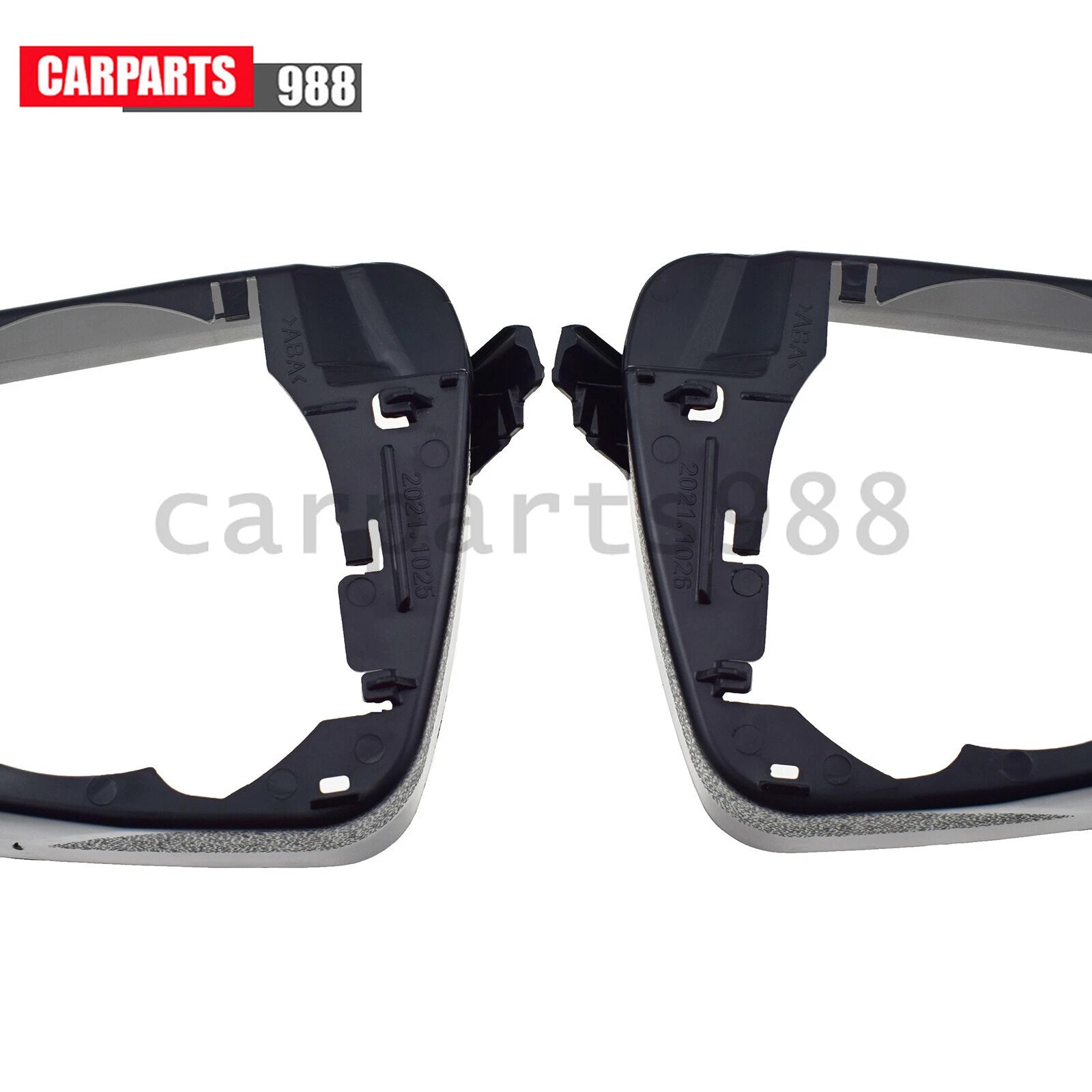 Pair Left Right Exterior Mirror Supporting Frame For Tesla Model 3 2017-2023 6B93BC-57