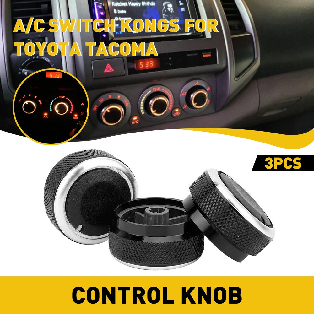 For Toyota Tacoma Vios Platz Control Knob of Heater A/C Temperature HVAC Fan EOA 6B93BC-57
