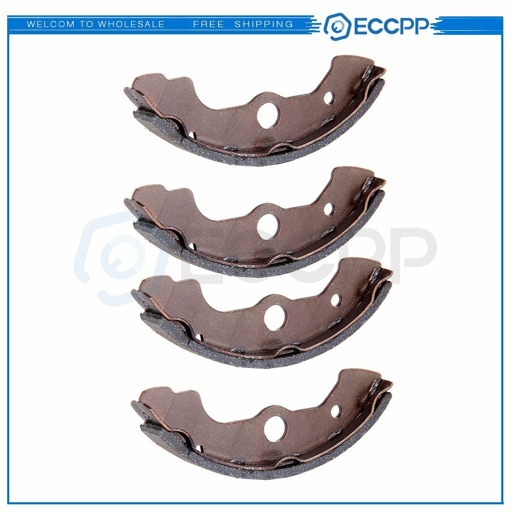 2 Pairs Brake Shoes Front For Honda TRX400FW TRX450FM 2002-2004 Semi-Metal 6B93BC-57