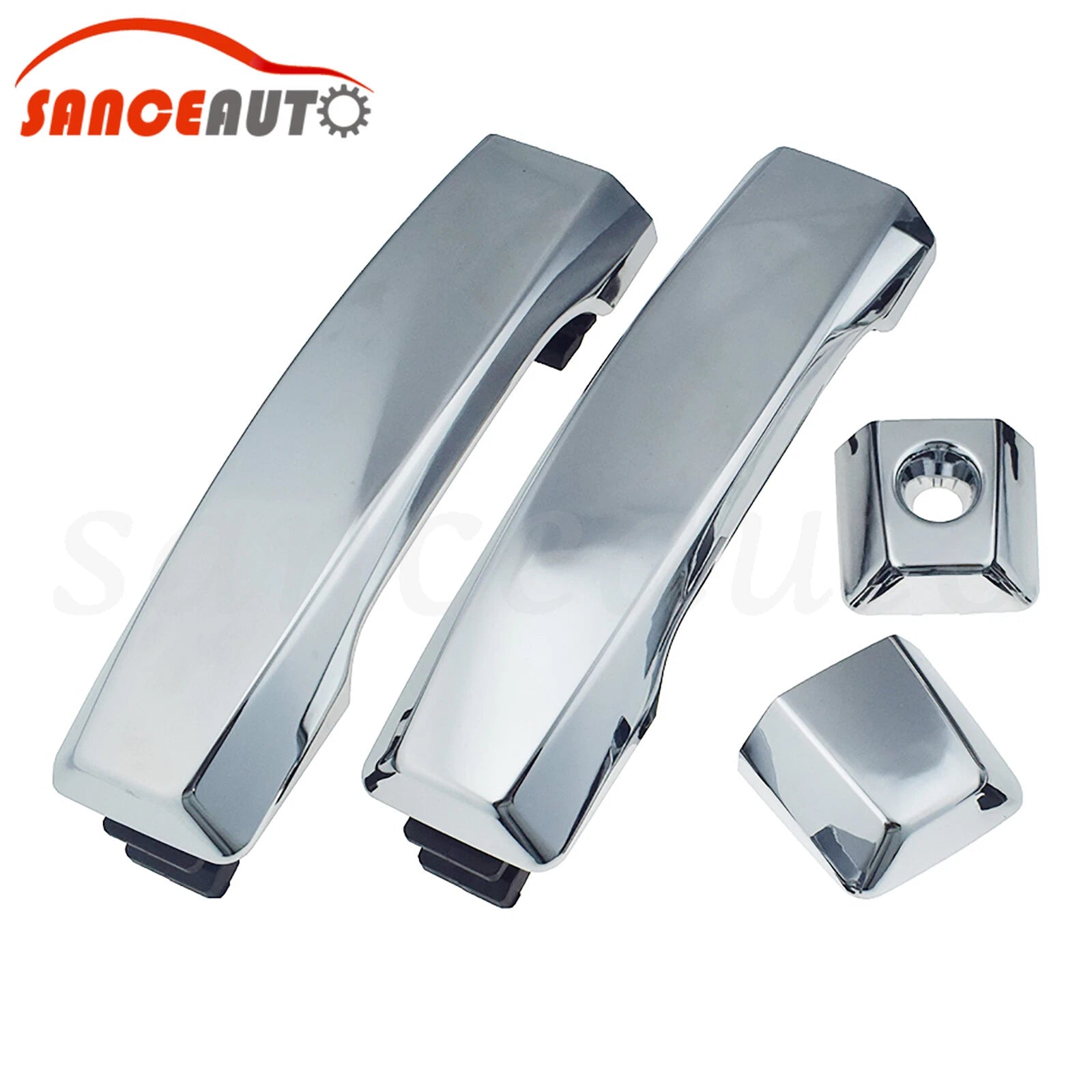 Front LH RH 2PC Outside Door Handle For 04-15 Nissan Titan Armada 04-10 Infiniti 6B93BC-57