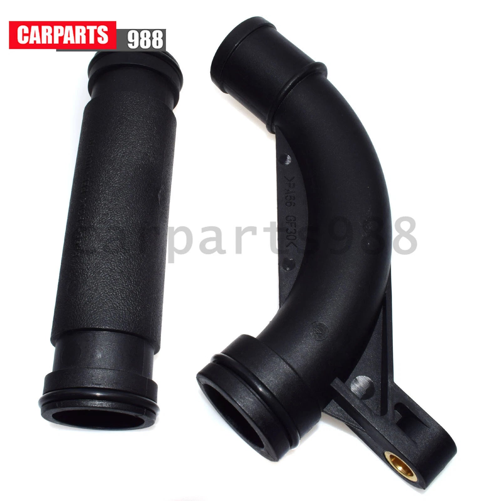 2Pcs Thermostat Pipe Hose For Land Rover Freelander 2002-05 PEP101970 PEP103580 6B93BC-57