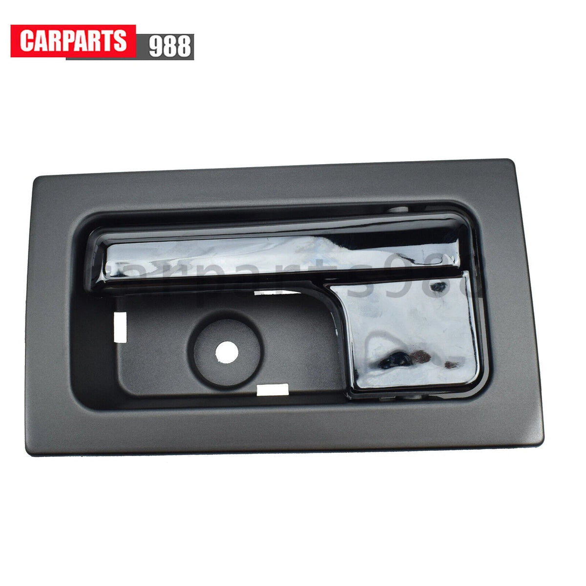 Left LH Interior Door Handle Chrome & Gray For 2009-14 Ford F150 9L3Z-1522601-CB 6B93BC-57