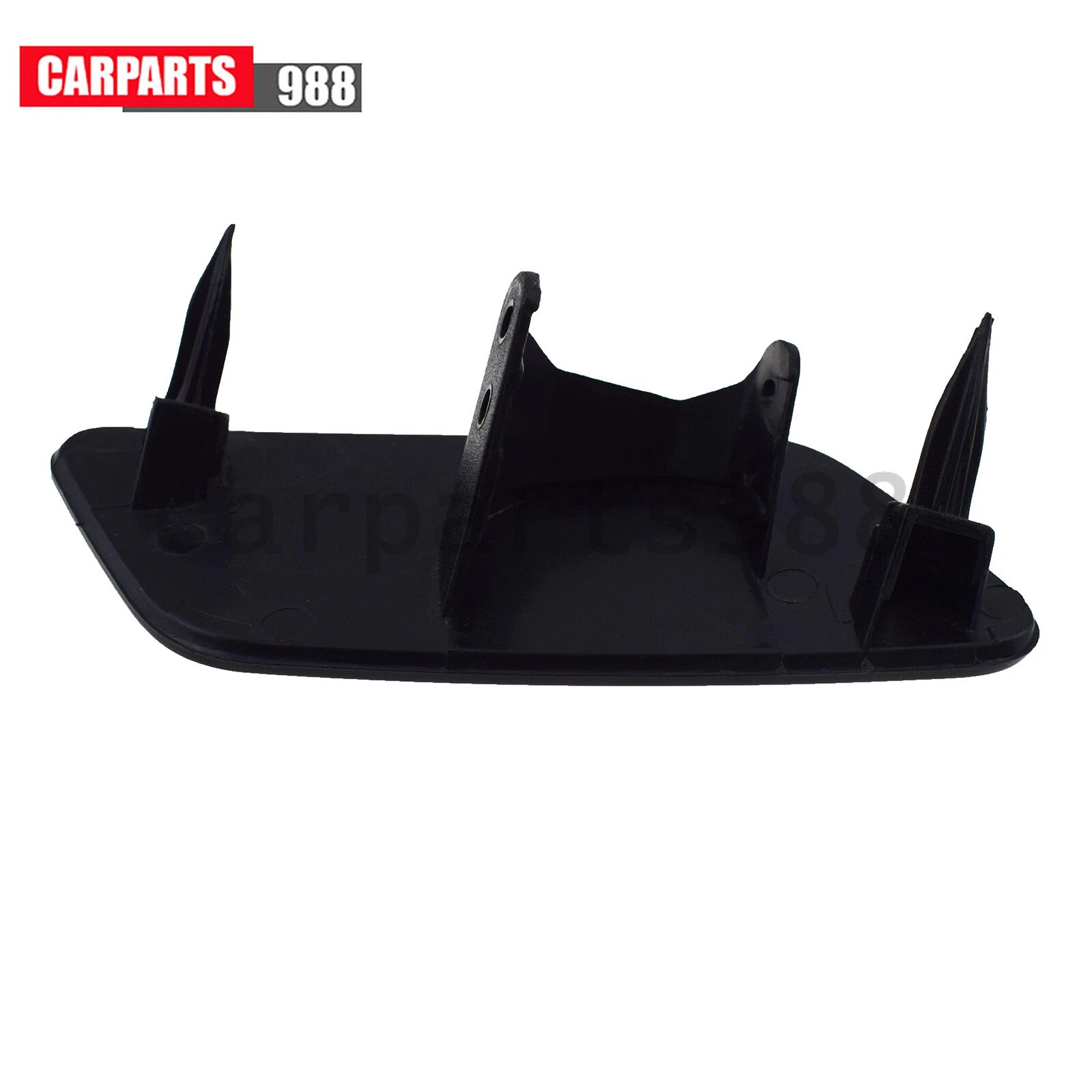 Front Left Headlight Washer Nozzle Cover Black For Audi A3 2012-2016 8V3955275 6B93BC-57