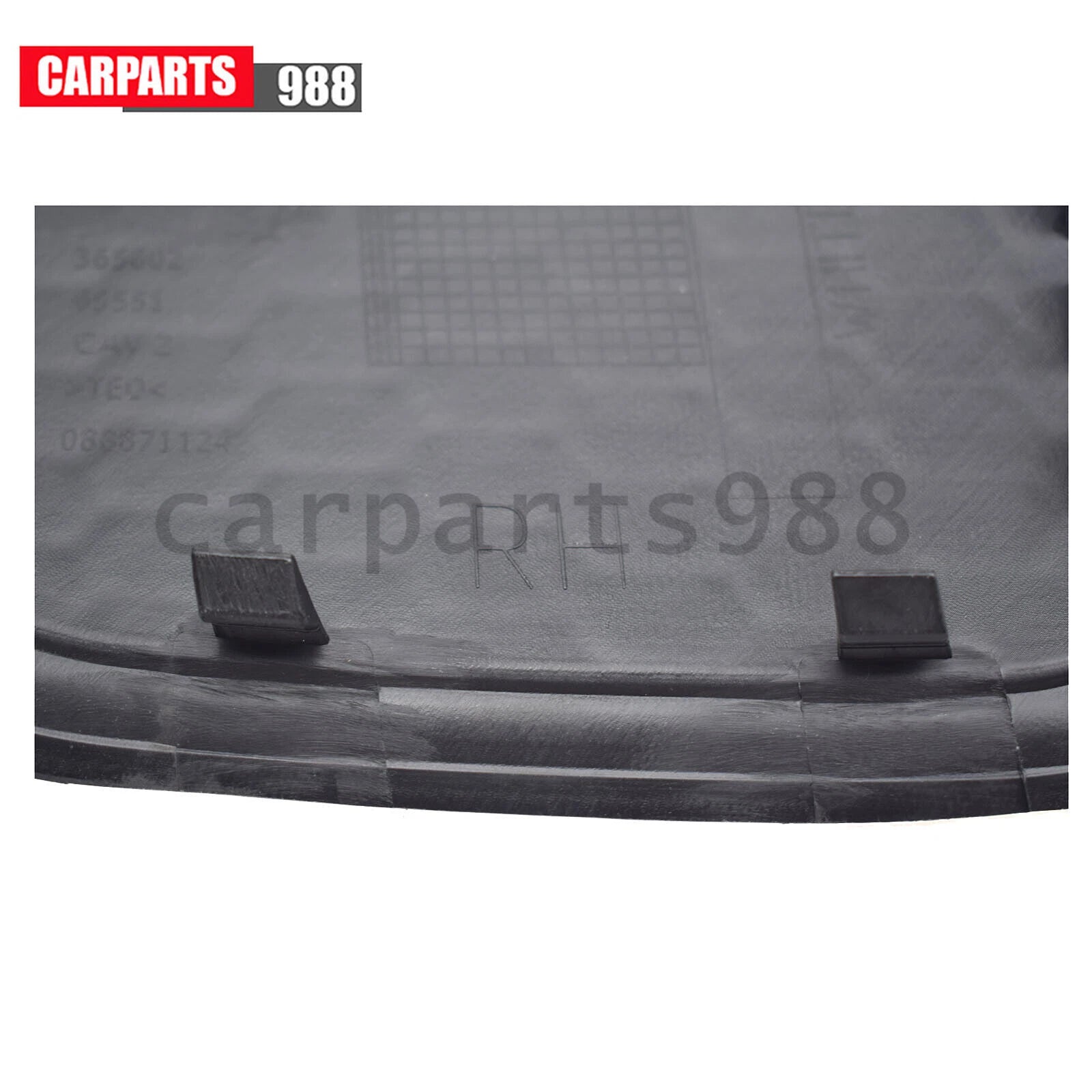 Right Front Lower Grille Tow Hook Bezel For 14-16 Jeep Grand Cherokee 68143099AC 6B93BC-57