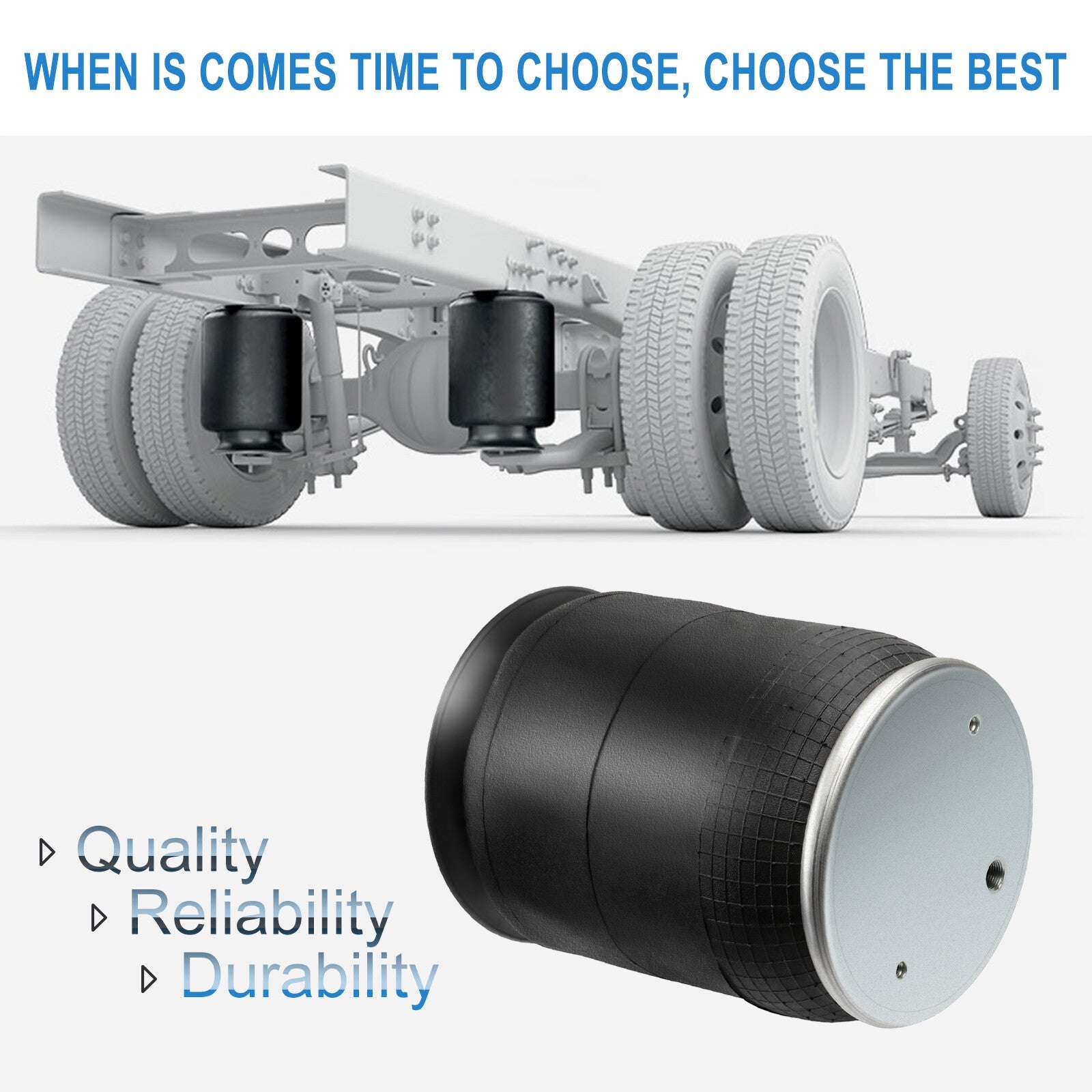 Air Suspension Air Bag W01-358-8852 For Peterbilt Goodyear 1R12-568 6B93BC-57