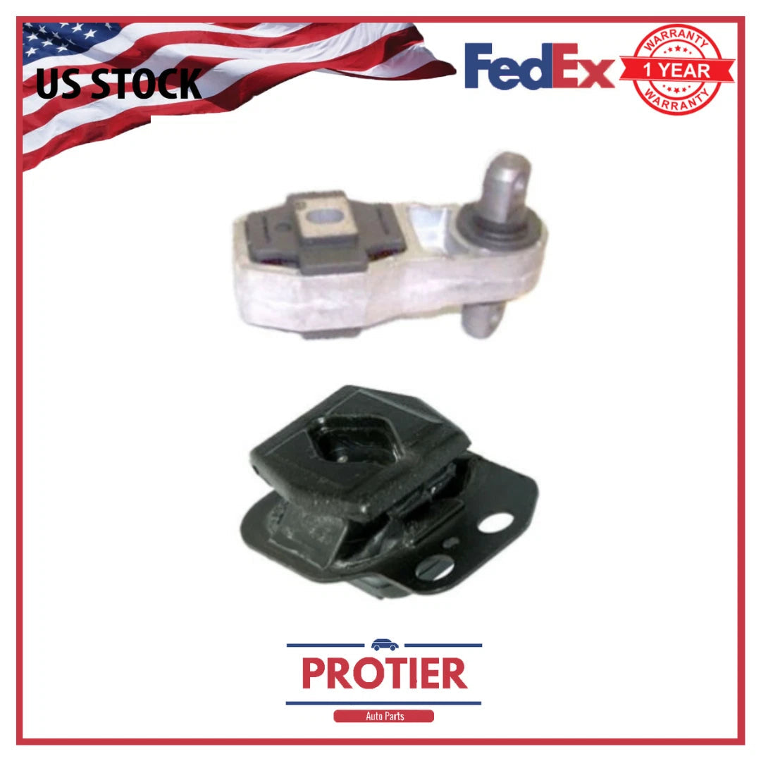 Engine Motor Mount Set 2PCS for 1999 - 1999 Saab 9-5 2.3L / 3.0L for Auto Trans 6B93BC-57