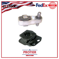 Engine Motor Mount Set 2PCS for 1999 - 1999 Saab 9-5 2.3L / 3.0L for Auto Trans 6B93BC-57