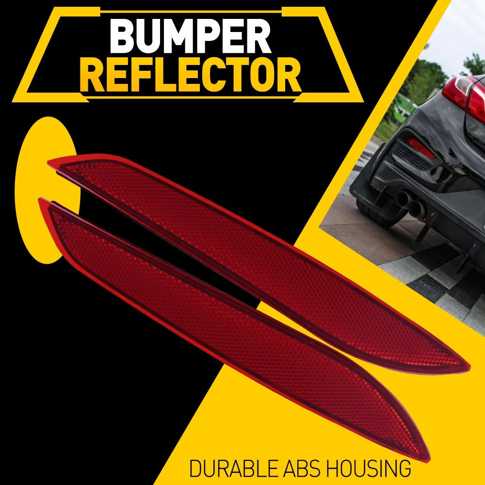 Right Left Rear Bumper Light Reflector Fits 2016-2019 Chevrolet Rear Cruze Brake 6B93BC-57