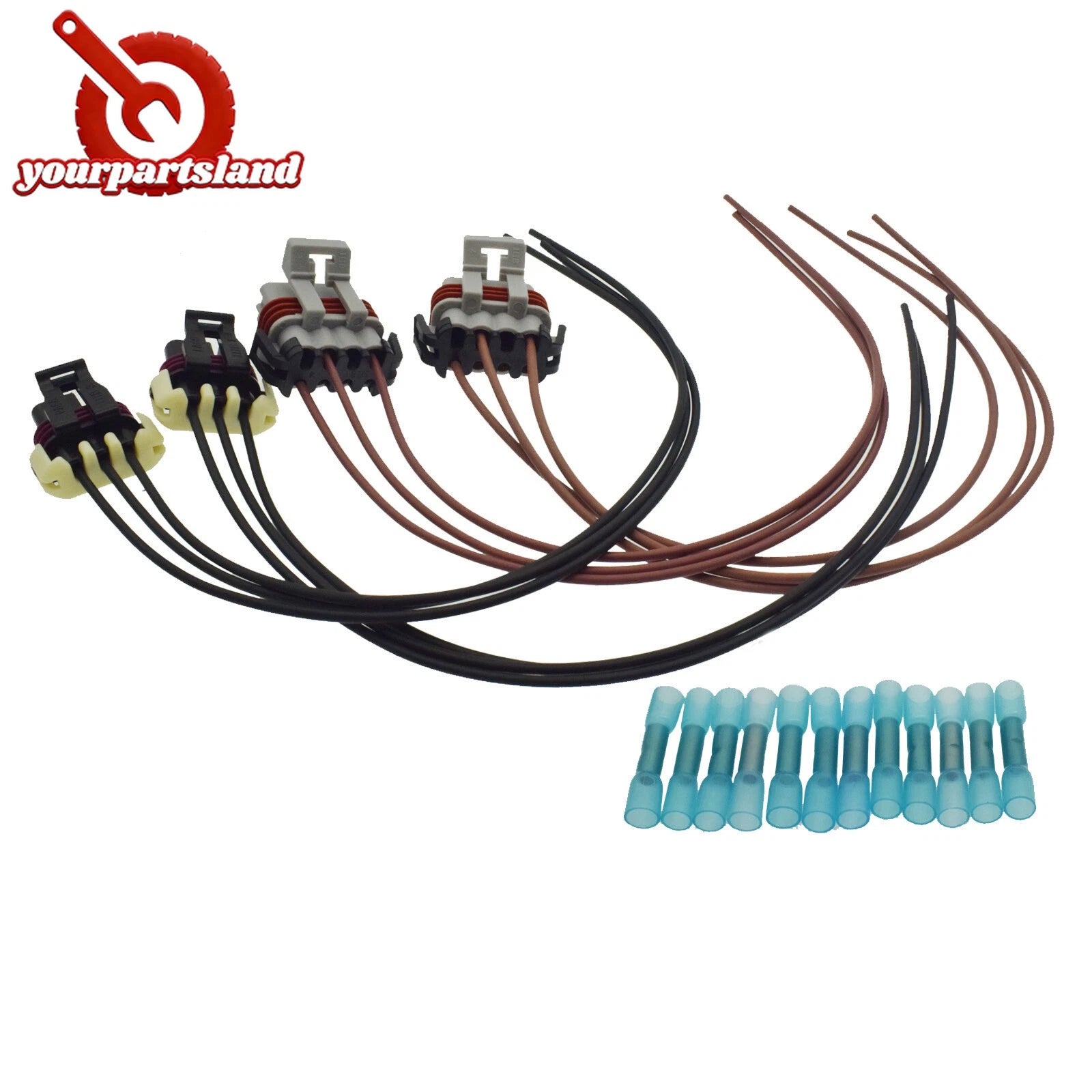 For 2000-2014 Freightliner Columbia Truck Headlight &Turn Signal Harness 4pcs 6B93BC-57