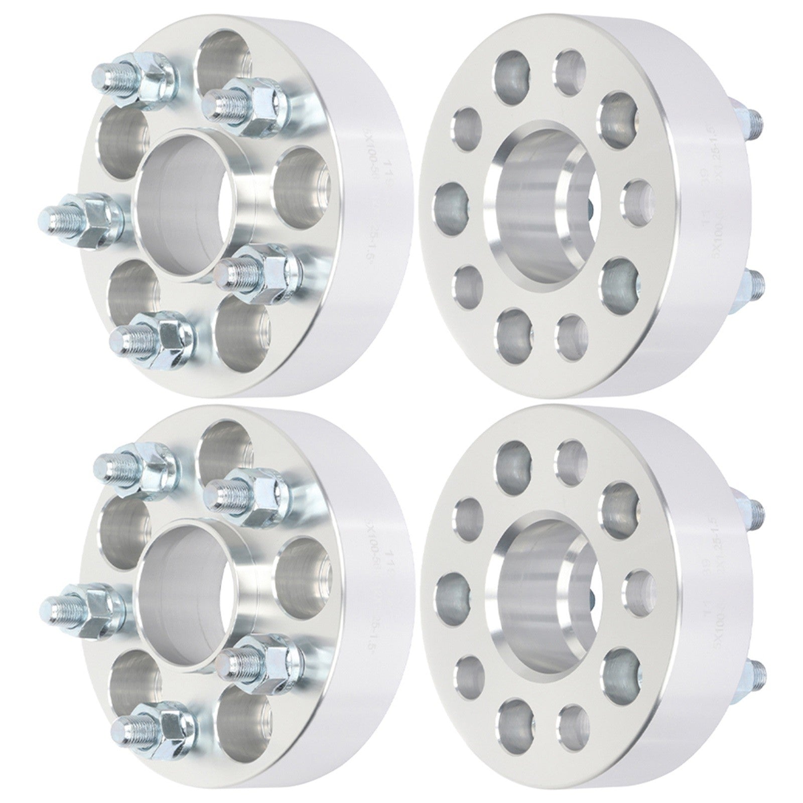 1"/ 1.5"/ 2" 5x100 Hubcentric Wheel Spacers 12x1.25 For Subaru Impreza Legacy 6B93BC-57
