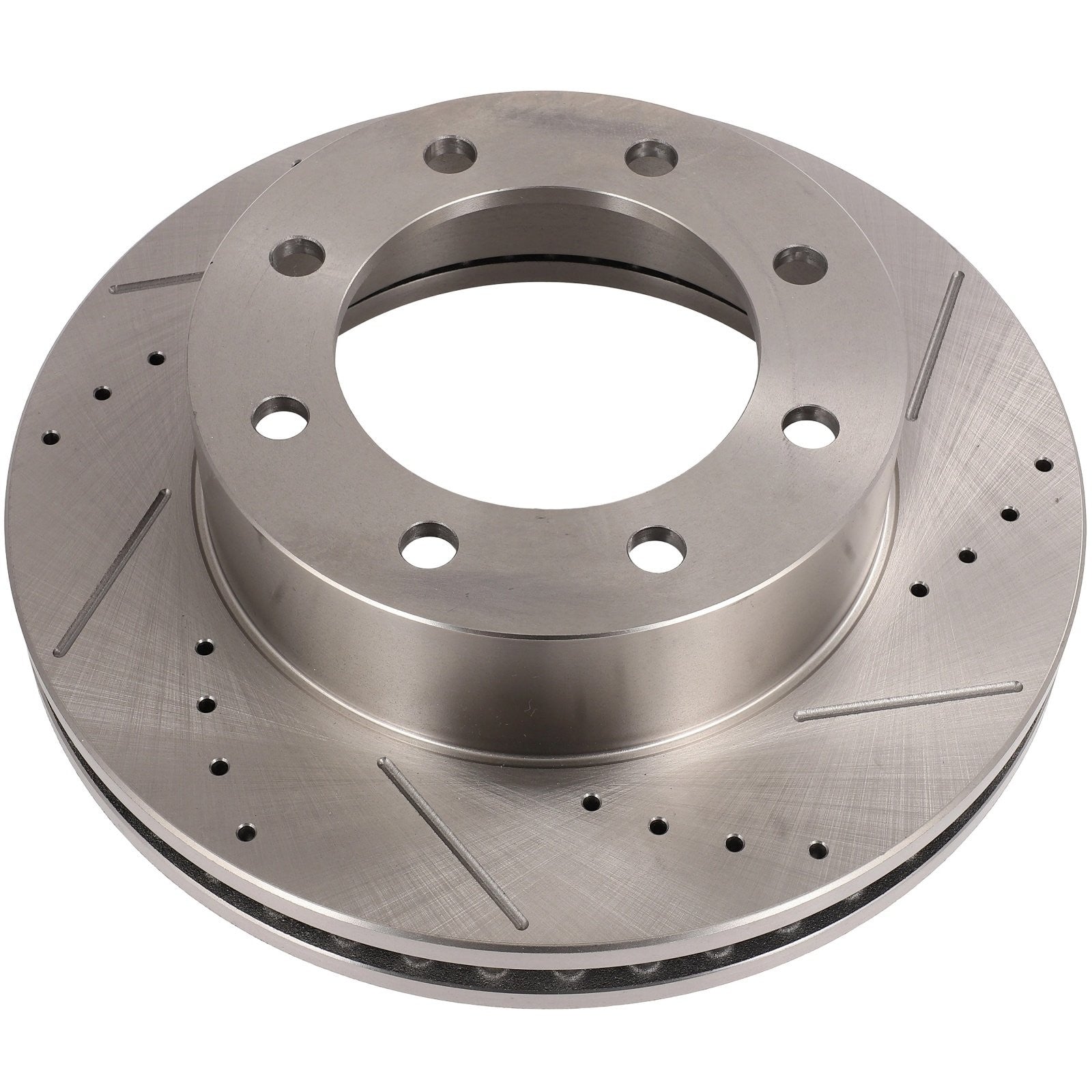 Front Drilled Slotted Brake Rotors For Ford F-250 Super Duty 2005 - 2012 4WD/AWD KOEEP