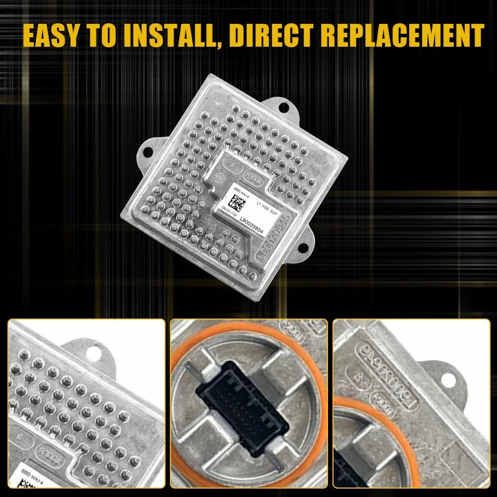 For 2014 15-2020 Jeep Grand Cherokee Headlight Module Control Unit 68223396AA EA 6B93BC-57