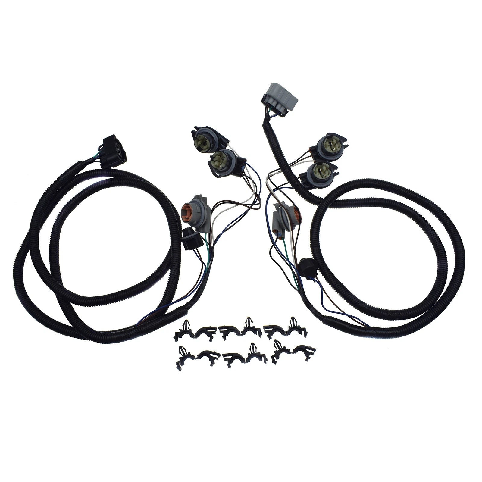 LH & RH Tail Light Harness Pair for Chevy Silverado 1500 2500 HD 3500 16531401 6B93BC-57