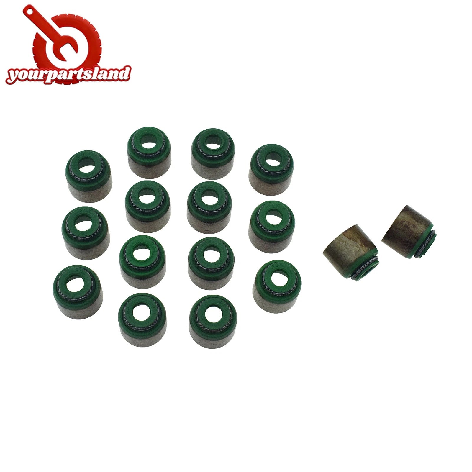 For Ford Escort BP B6D MX5 Mazda MX6 626 2.0L Intake Valve Stem Seal Set 16PCS 6B93BC-57