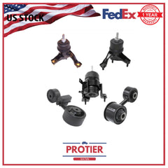 Motor & Trans Mount 5PCS Fit 07-09 Toyota Camry 2.4L for Auto Trans - USA Built 6B93BC-57