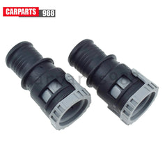 2Pcs Heater Hose ConnectorsF Fit For Ford Focus 2 Escape Kuga EcoBoost 1495393 6B93BC-57