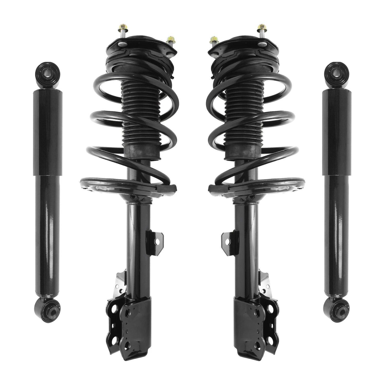 Front & Rear Complete Strut Assembly Shock Kit for 2010-2015 Lexus RX350, 6B93BC-57