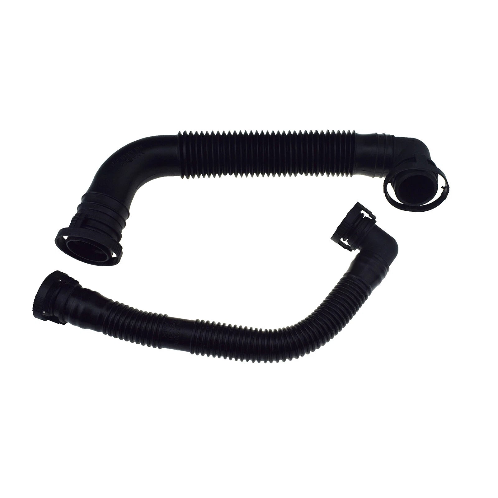 2Pcs Secondary Air Pump Breather Exhaust Hose For AudiA4 VW Passat B6 Seat Skoda 6B93BC-57