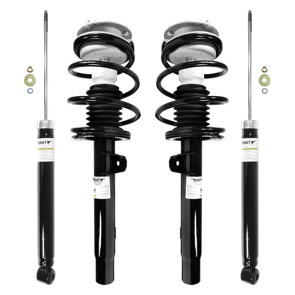 Front & Rear Complete Strut Assembly Shock Kit for 2000-2000 BMW 323Ci, 6B93BC-57