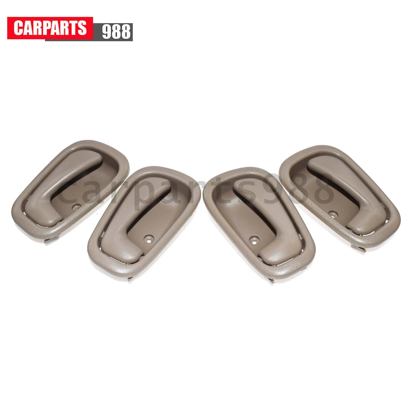 4Pcs Inside Door Handle Front Rear Left Right For Toyota Corolla Geo Prizm 98-02 6B93BC-57